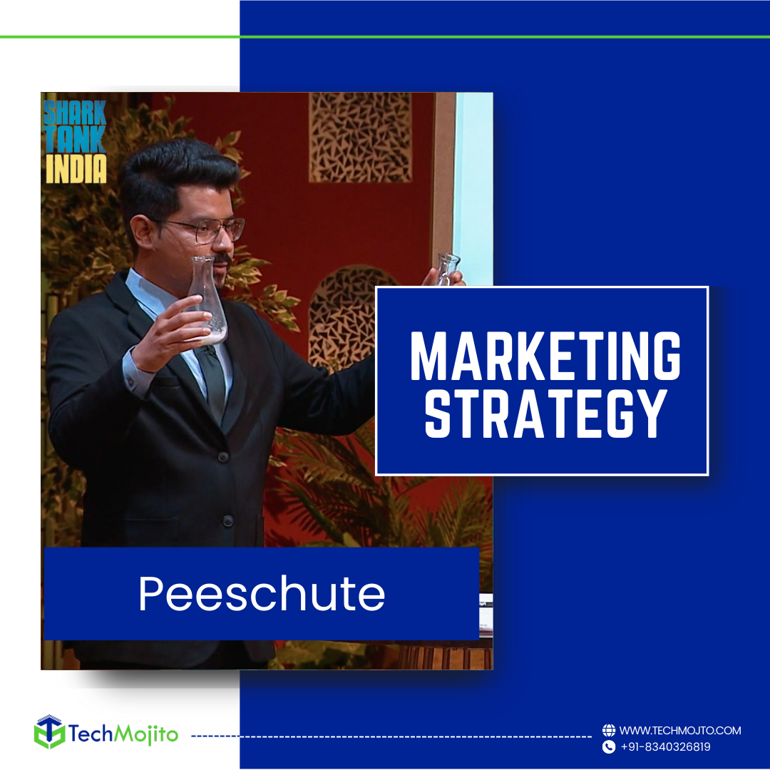 Marketing Strategy of Peeschute, shark tank india